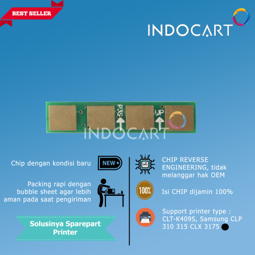 Chip CLT-K409S-C409S-M409S-Y409S-Samsung CLP 310 315 CLX 3175 Toner