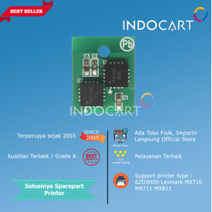 Chip 62D3H00-Lexmark MX710 MX711 MX811-25K