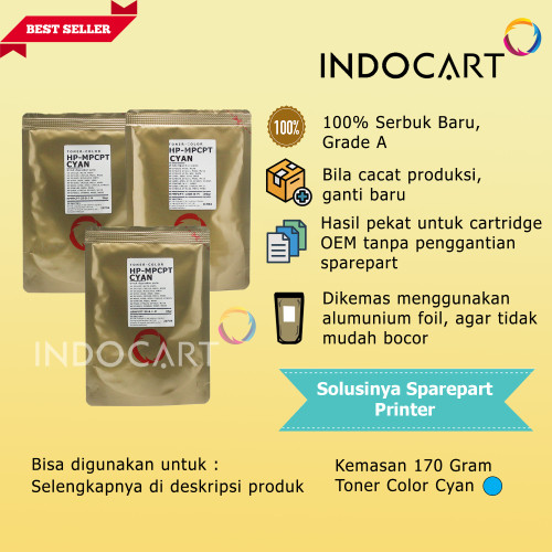 Serbuk Toner Warna MPCPT-503A-HP 3800-170gr-CMY