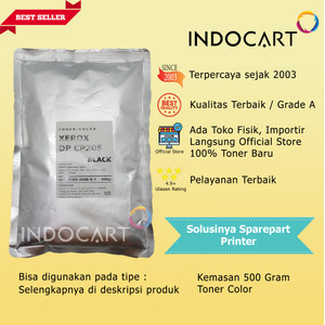 Serbuk Toner Warna Jepang-Xerox Phaser 6300 6360-K-500gr