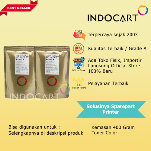 Serbuk Toner Warna MPCPT-CB390A 825A-HP CP6015 CM6040-400gr-K