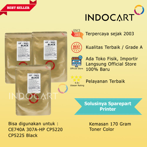 Serbuk Toner Warna Mitsubishi-Q7560A 314A-HP 2700 3000-170gr-K