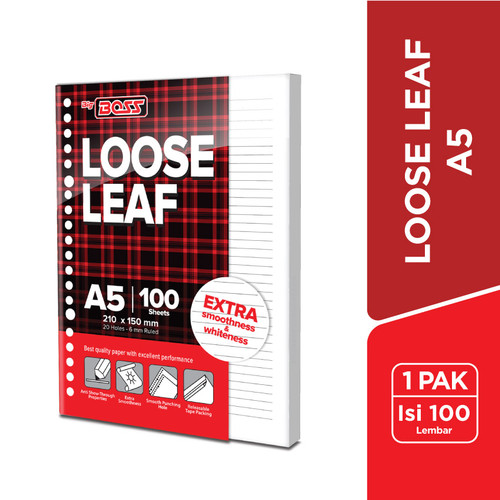 BigBoss Loose Leaf A5 100 Lembar