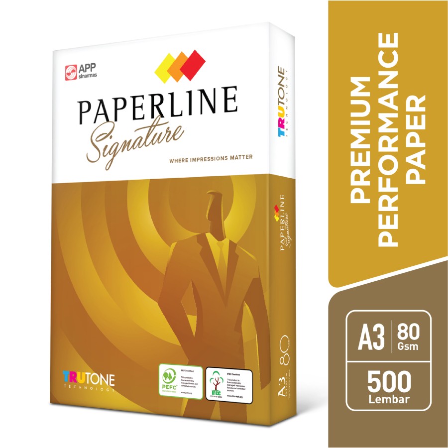 Paperline Signature Kertas Print & Fotocopy 80 A3