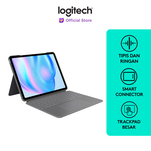 Logitech Combo Touch Keyboard Case untuk iPad Air 13 inch (M2)