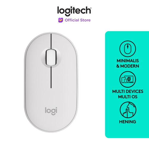 Logitech Pebble 2 M350s Mouse Wireless Bluetooth Slim Silent