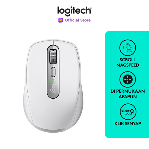 Logitech MX Anywhere 3S Mouse Wireless Bluetooth Silent Rechargeable