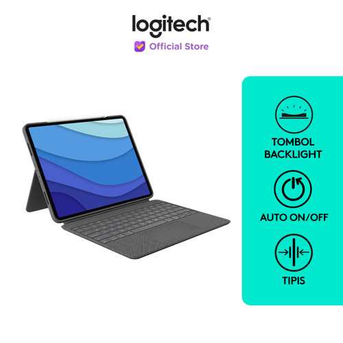 Logitech Combo Touch Keyboard Case Backlit Trackpad iPad Pro 11-inch