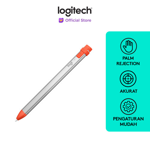 Logitech Crayon Stylus Pen Digital Pencil for Apple iPad iOS