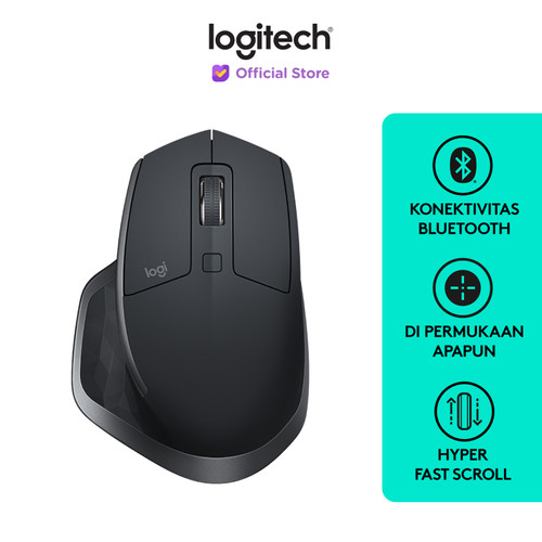 Logitech MX Master 2S Mouse Wireless Bluetooth Edition Rechargeable