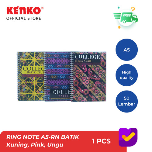 KENKO RING NOTE A5-RN BATIK