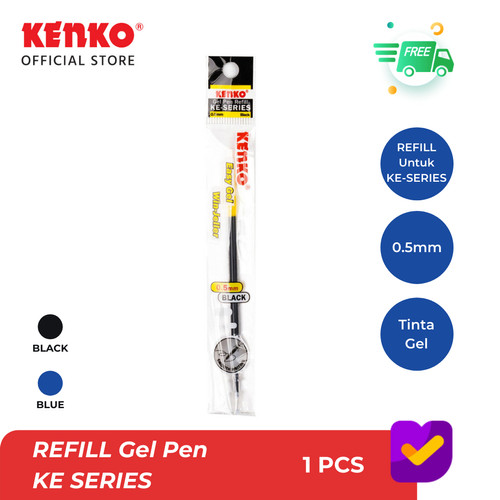 KENKO GEL PEN REFILL Easy Gel / KE series Black