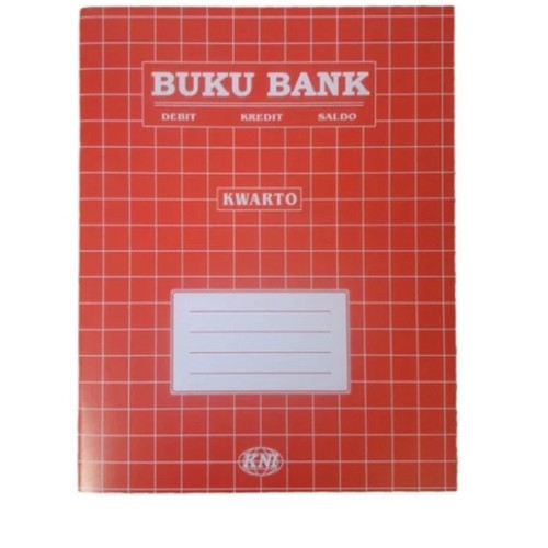 buku bank ukuran quarto isi 46lembar