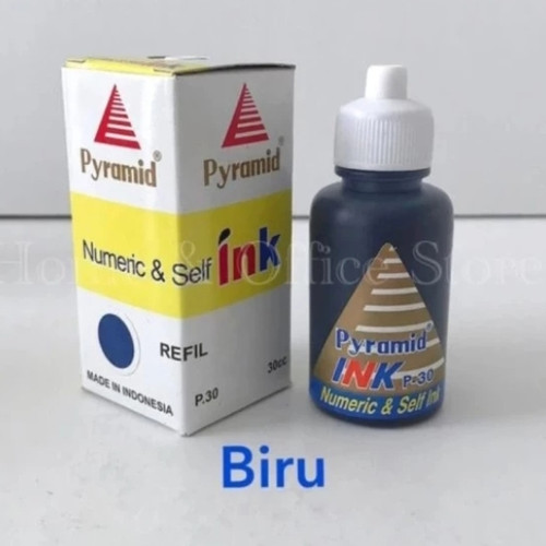 tinta stempel pyramid /numeric self & ink/stamp pad mini