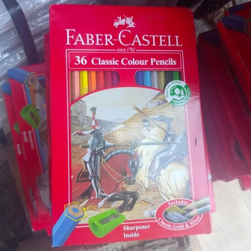 pensil warna faber castell 36 warna