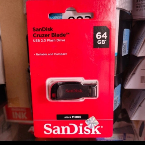 plashdisk sandisk 64gb 2.0 cruzer Blade original