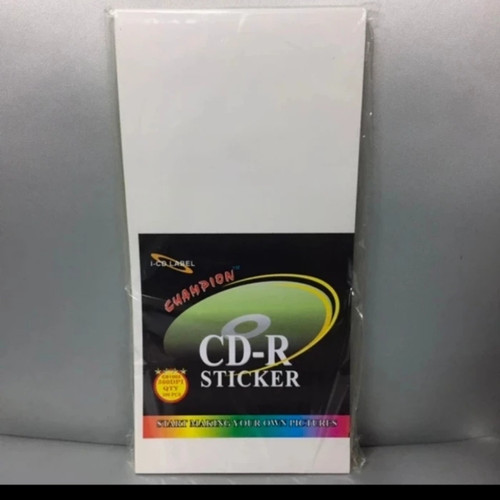 label sticker CD DVD / sticker pak isi 100