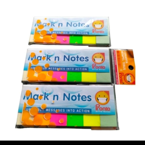 Mark n note pronto set 6 warna