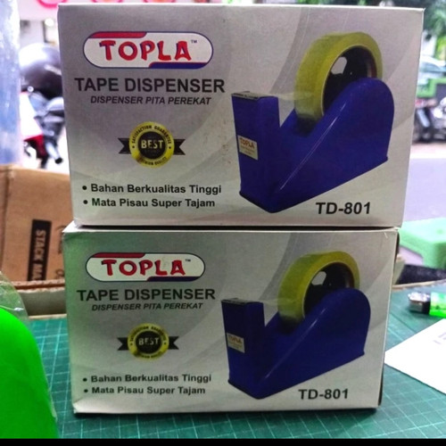 tape dispenser solatip besar/ tempat solatip murah