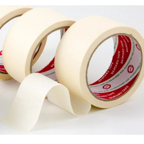 lakban kertas/masking tape daimaru 2inc/48mmX21meter