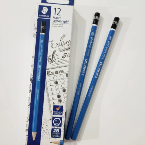 pensil 2b staedtler mars lumograph /pensil ujian/ original