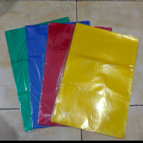 map plastik/clear sleeves/map L transfarans/1 pak