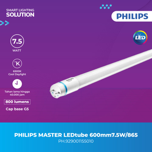 Philips Lampu tube LED 7.5W Putih Cool Daylight Lampu Neon Master 7.5Watt  6500K