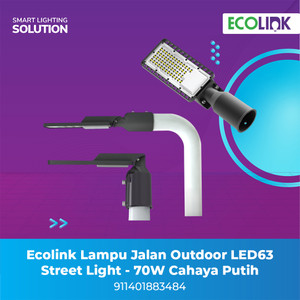 Ecolink Lampu Jalan Outdoor LED63 Street Light - 70W Cahaya Putih