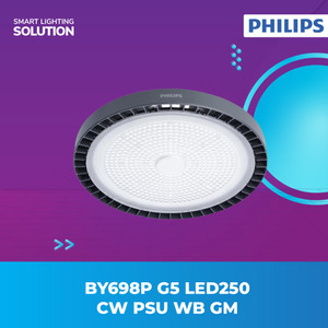 Philips Lampu Gantung Highbay 200W Cahaya Putih LED250/CW G5 - BY698P