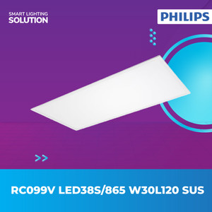 Philips Lampu LED Plafon Akustik 40W Cahaya Putih RC099V LED38S/865