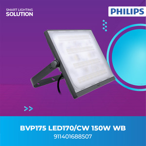 Lampu Sorot LED Philip 150W Cahaya Putih Lampu Tembak Floodlight BVP175 Philips