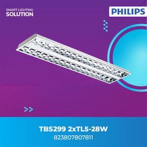 Philips Rumah Lampu Kap RM TBS299 2xTL5-28W