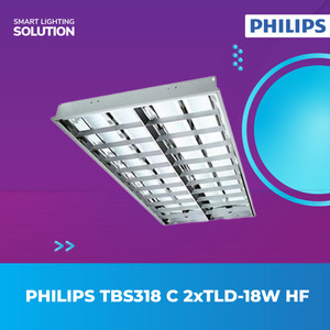 Philips Lampu Luminer TBS318 C 2xTLD-18W HF