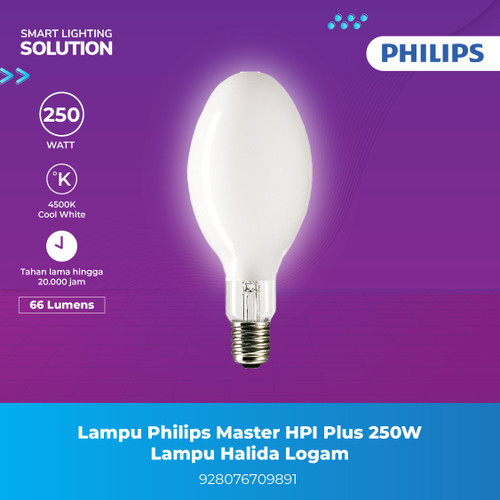 Lampu Philips Master HPI Plus 250W Lampu Halida Logam