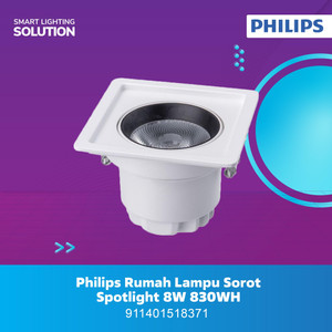 Philips Rumah Lampu Sorot Spotlight 8W 830WH