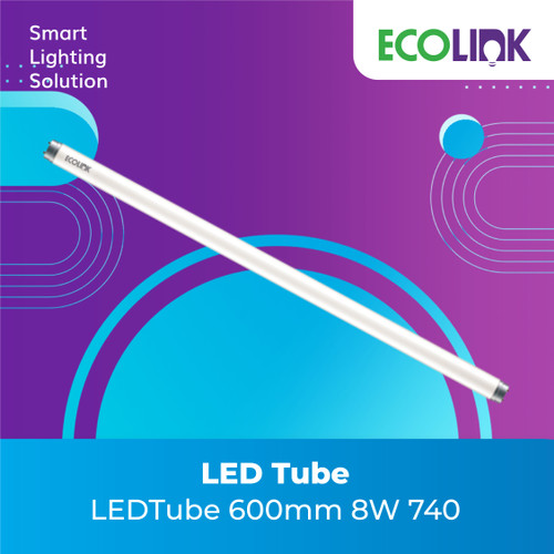 Ecolink Lampu LED Tube - Cahaya Semi Putih 8W 600mm Natural