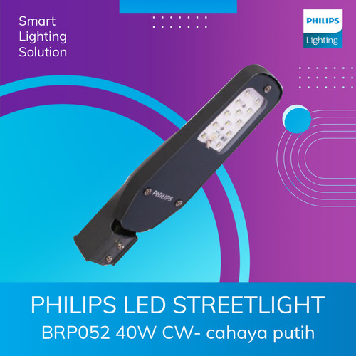 PHILIPS LED STREETLIGHT BRP052 40W CW- cahaya putih