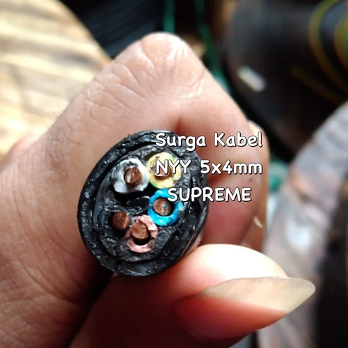 NYY 5x4mm SUPREME/ KABEL TUFUR/ CONTROL/ KAWAT 5 x 4mm/ KABEL ENGKEL