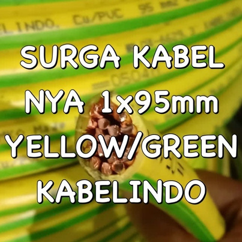 NYA 1x95mm KABELINDO/ NYA 1 x 95mm/ KABEL GROUNDING 1x95mm/ NYA 95mm