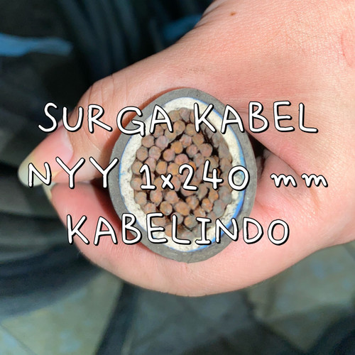 NYY 1x240mm KABELINDO/ KABEL NYY TUNGGAL 240mm/ KABEL NYY 1 x 240 mm