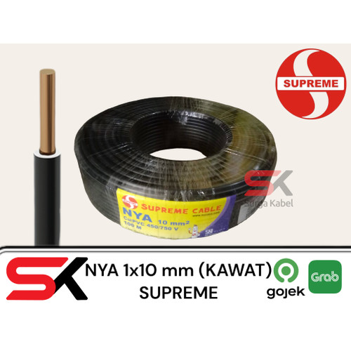 NYA 1x10 mm SUPREME | KABEL GROUNDING 1x10 / NYA 1 x 10 mm / KABEL NYA