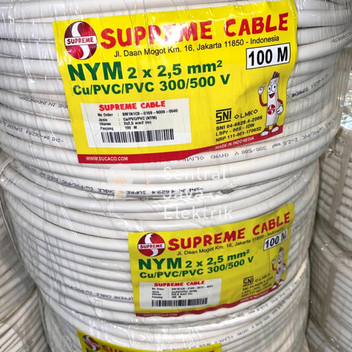 Kabel supreme Nym 2 x 2.5 mm @100meter SUPREME