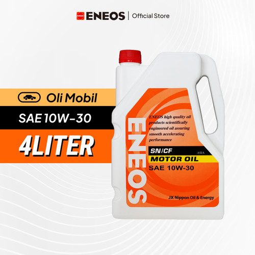 Oli Mesin Mobil SAE 10W-30 SN Kemasan 4 Liter