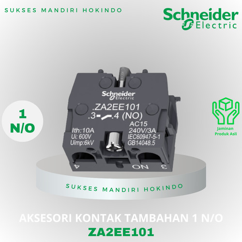 Aksesoris Kontak Tambahan Kontak 1 N/O & 1 N/C ZA2EE101/2 Schneider