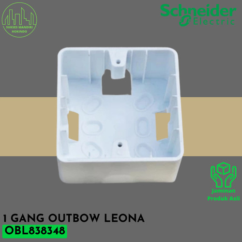 Outbow Dus 1 Gang Leona Schneider Electric OBL838348