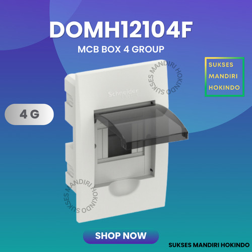 Box MCB 4 Group Inbow Flush Schneider Domae 4 Modul Original SNI