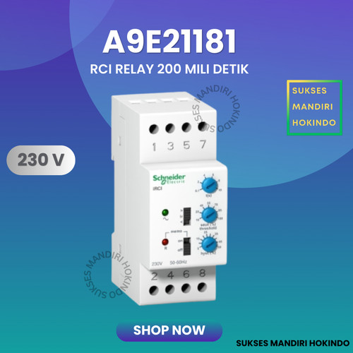 RCI IRCI Relay Control Arus A9E21181 Schneider Original SNI