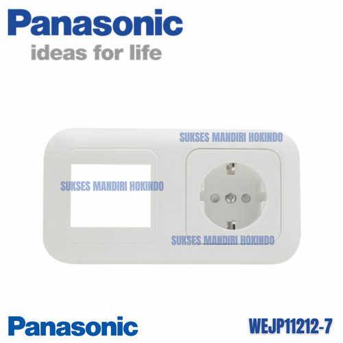 StopKontak Panasonic Schuko dengan grounding Non CP Dan With CP ORI