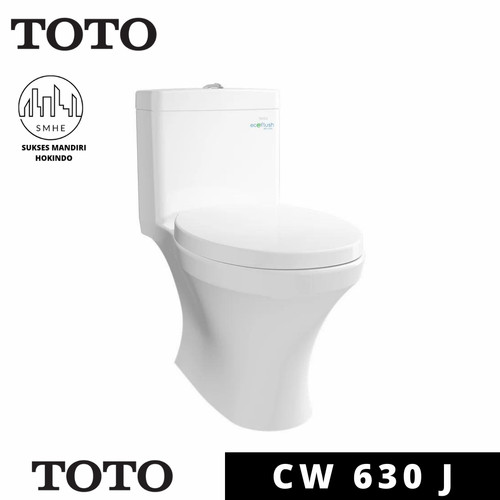 Closet Duduk TOTO CW630J European Standard ORI Tutup Soft Closeing