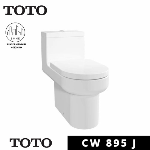 Closet Duduk TOTO CW895J Toilet Duduk Original Tutup Soft Closeing